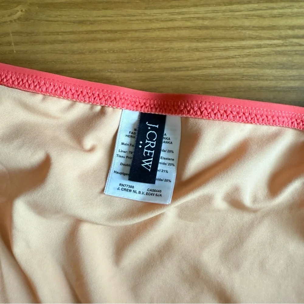 J. Crew Color Block Swimsuit Plus Size 2X‎ Pink